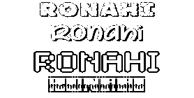 Coloriage Ronahi