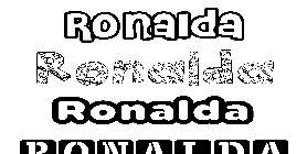 Coloriage Ronalda