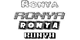 Coloriage Ronya