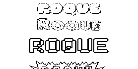 Coloriage Roque