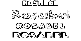 Coloriage Rosabel