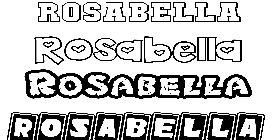 Coloriage Rosabella