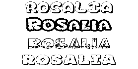Coloriage Rosalia