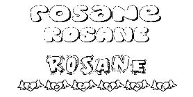 Coloriage Rosane