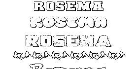 Coloriage Rosema