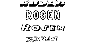 Coloriage Rosen