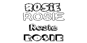 Coloriage Rosie