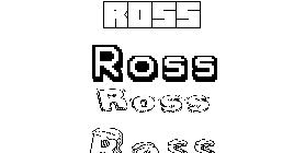 Coloriage Ross