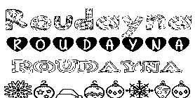 Coloriage Roudayna