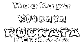 Coloriage Roukaya