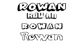 Coloriage Rowan