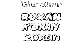 Coloriage Roxan