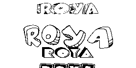 Coloriage Roya