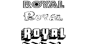 Coloriage Royal