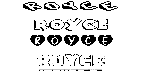 Coloriage Royce