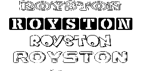 Coloriage Royston