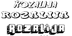 Coloriage Rozalija