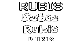 Coloriage Rubis