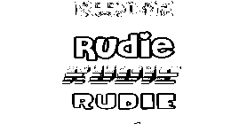 Coloriage Rudie