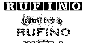Coloriage Rufino