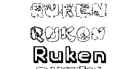 Coloriage Ruken