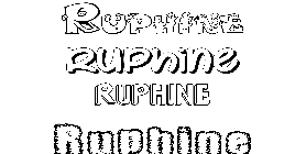 Coloriage Ruphine