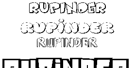 Coloriage Rupinder