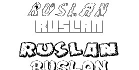 Coloriage Ruslan