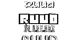 Coloriage Ruud