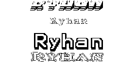 Coloriage Ryhan