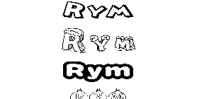 Coloriage Rym