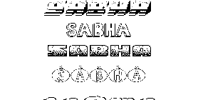 Coloriage Sabha