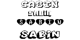 Coloriage Sabin