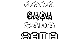 Coloriage Sada