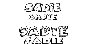 Coloriage Sadie