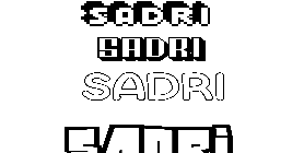 Coloriage Sadri