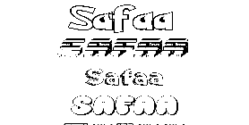 Coloriage Safaa