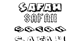 Coloriage Safah