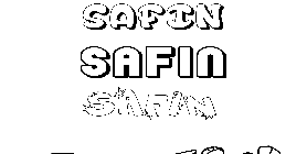 Coloriage Safin