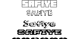 Coloriage Safiye