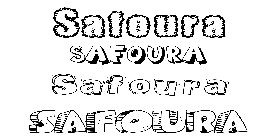 Coloriage Safoura