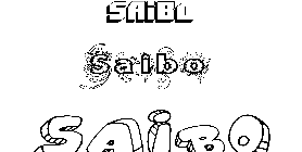 Coloriage Saibo