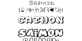 Coloriage Saimon