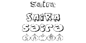 Coloriage Saira