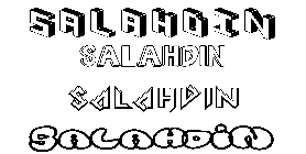 Coloriage Salahdin