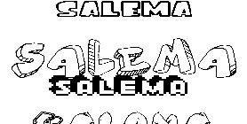 Coloriage Salema