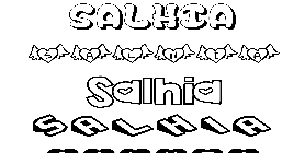 Coloriage Salhia