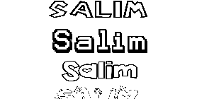 Coloriage Salim