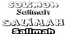 Coloriage Salimah