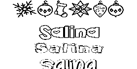 Coloriage Salina